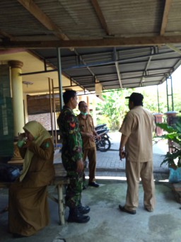 Rapat Pembuatan Posko Covid 19 (Corona) di Desa Jemirahan Jabon
