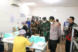 Sidak Forkompimda di PT Samida Indo Prawara di Kecamatan Buduran