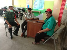 Babinsa Ramil 0816/08 Jabon Komsos Paparkan Pencegahan Virus Covid19