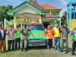 KedungRawan Krembung cegah Penyebaran Covid19 Penyemprotan Disinfektan