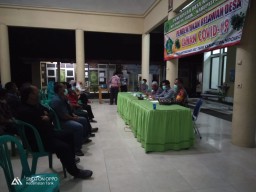 Babinsa Ramil 0816/11 Tarik hadiri Pembentukan Tim Relawan Covid-19