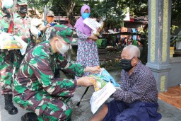 Warga Semampir RW 06 Berterima Kasih kepada Dandim 0816 Sidoarjo