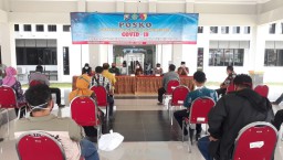 Cegah Covid19, Danramil 0816/15 Sukodono Motifator Forkopimka Sukodono