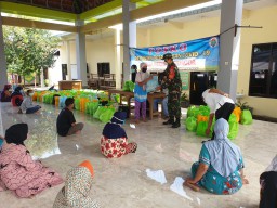 BABINSA RAMIL 0816/13 SERMA ANJAR DAN BHABINKAMTIBMAS BAGIKAN SEMBAKO