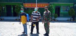 Dalam Rangka memutus rantai penyebaran covid19 Makoramil 03 buduran