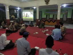 Danramil 0816/03 Buduran menghadiri Doa bersama di pendopo Buduran