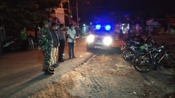 Danramil,Kapolsek dan Camat tinjau Cek poin di seluruh desa di Buduran