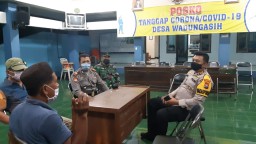 Wakapolres sidoarjo dan Forkopimda Buduran rencana bentuk desa tangguh