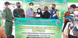 BLT DD hari ini disalurkan Desa Watugolong bagi terdampak covid-19