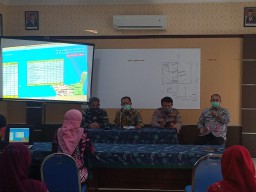 Danramil Sedati hadiri rapat Penerapan PSBB tahap lll wilayah sedati