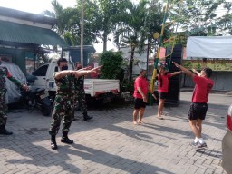 DEMI MENJAGA KEBUGARAN PERSONEL DITENGAH PANDEMI COVID 19