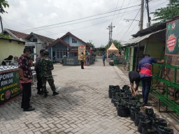 Forkopimka Krian Tinjau Kesiapan Kampung Tangguh Dusun Semampir Desa