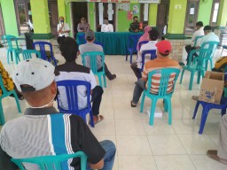 Danramil 07 Krembung Hadiri Pembentukan Kampung Tangguh Tiga Desa