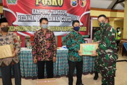 Dandim 0816/Sidoarjo menghadiri launching kampung tangguh