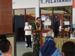 Danramil 07/Krembung hadiri Launching Kampung Tangguh di Kec. Krembung