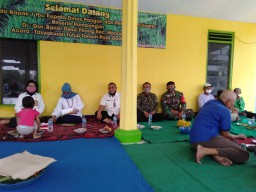 Babinsa Koramil 0816/13 Wonoayu Hadiri Syukuran Tutup Tanam Padi.