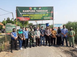 LAUNCHING KAMPUNG TANGGUH DI WILAYAH KORAMIL 0816/15 SUKODONO