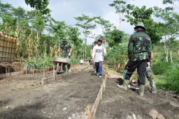 Satgas TMMD Genjot Pekerjaan Hasilkan yang Terbaik Bagi Warga
