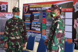 Danrem 081/DSJ dan Dansatgas Cek Lokasi TMMD di Desa Ngepoh