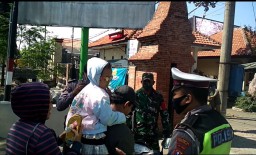 Forkopimka Tarik Laksanakan Razia Masker