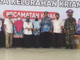 Babinsa Koramil 0816/09 Hadiri Lepas Sambut Lurah Krian