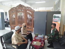 Wasbang Koramil 0816/16 Dalam Rangka MPLS SMA Al Muslim Kec. Waru