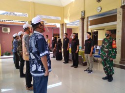 Babinsa 0816/01 Suko Serma Muhlis hadiri apel kesiapan PPDP di wilayah