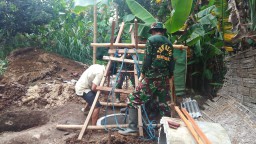 Warga Datang Ke Lokasi TMMD Tak Ada Paksaan