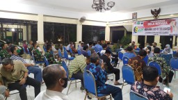 Danramil Sedati ikuti cangkrukan belanegara Sidoarjo Siap 24 jam