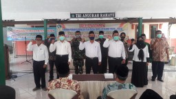 Danramil 0816/13 Wonoayu Hadiri Pelantikan BPD Desa Plosan