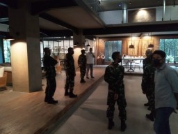 Danramil 0816/03 Buduran Dampingi Danrem 084/Bhaskara jaya kunjungan