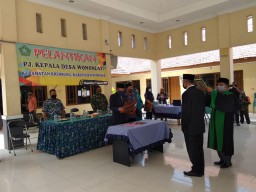 Bati Tuud Krembung Hadiri Pengambilan Sumpah Jabatan Kepala Desa