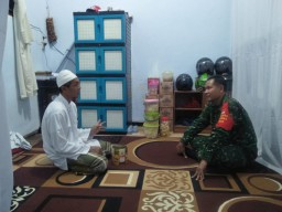 Danramil0816/07 Krembung Laksanakan Silaturrahim di Ponpes Nurul Yaqin
