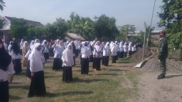 Anggota BKO Pasmar Laksanakan Wasbang Penegakan Protokoler Kesehatan