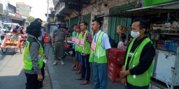 Waspada penyebaran covid 19 Razia masker terus digalakkan di wilayah