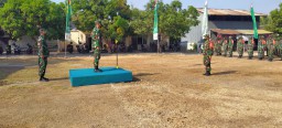 Dandim 0816/Sidoarjo pimpin upacara Pra TMMD 109 di Ds. Kedungkembar
