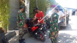 Operasi yustisi danTertib Masker digelar oleh Team Gabungan