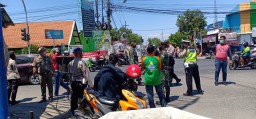 KORAMIL 0816/13 WONOAYU PENDAMPINGAN OPERASI YUSTISI WAJIB MASKER