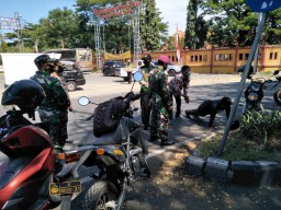 Gelar operasi oleh Team Gabungan dari Koramil,Polsek dan satpol PP