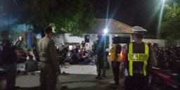 Operasi Yustisi kembali digelar oleh TNI/Polri dan Satpol PP Krian