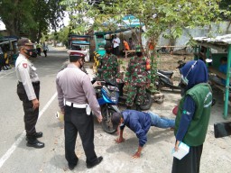 Cegah Penyebaran Covid-19, Team Gabungan Tarik Gencarkan Operasi Yusti