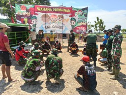 Satgas TMMD tingkatkan minat baca pada warga