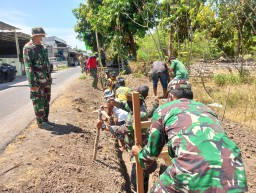 Semangat Kerja Satgas TMMD Kodim Sidoarjo patut diakui bagus