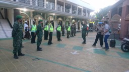 PENGAMANAN PERINGATAN 40 HARI MENINGGALNYA PLT BUPATI SIDOARJO