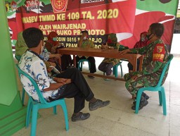 Penyuluhan pertanian oleh Satgas TMMD dan Dinas Pertanian Sidoarjo