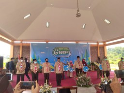 Penutupan East Java Green Scout Innovation di Bumi Perkemahan Krembung