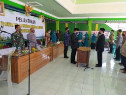Danramil 0816/09 Krian hadiri Cangkrukan sosialisasi Kamtibmas