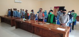 Danramil 0816/06 Tanggulangin Hadiri Pelantikan Pj.Kades Kedung Bendo