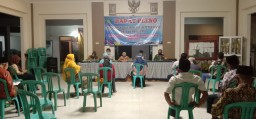 Babinsa Kendalsewu Hadiri Rapat Pleno Penetapan Daftar Pemilih Tetap