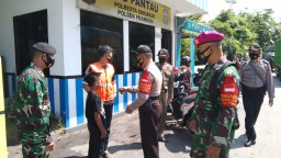 Aparat Gabungan dari TNI/Polri, Satpol PP terus gelar Operasi Yustisi
